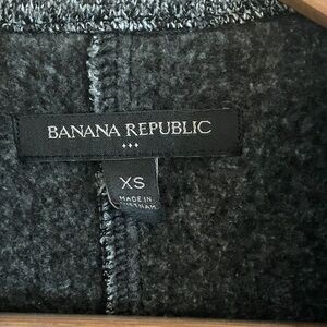 Banana Republic Charcoal Knit Top